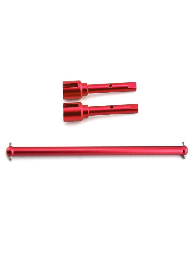 Chanmoo RC TT-02 Full Set Upgrade Kit Aluminum Drive Shaft Swing Arm Steering Cup CVD Bumper Motor Base Suspension Arms For Tamiya TT02 Upgrade Part 1/10 On Road Touring Rally Racing Car (Red 21PCS) - Image 3